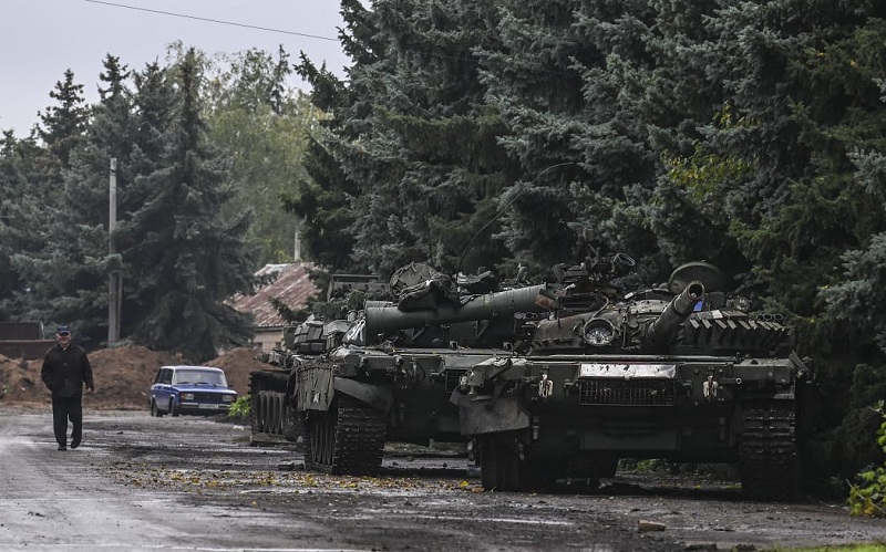 Ukraine cho biết Nga đã rút lui khỏi thị trấn Lyman, miền đông nước này.