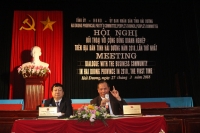Đối thoại lãnh đạo tỉnh Hải Dương và doanh nghiệp: "Nóng" cải cách thủ tục hành chính