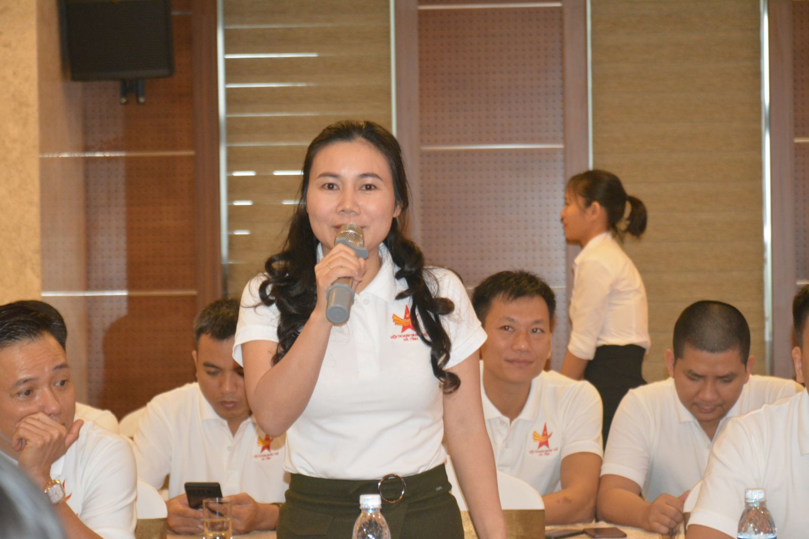 Bà Thân Thị Nghị, Giám đốc Khách sạn Thiên Ý mong muốn rằng các thành viên của hội sẽ sử dụng dịch vụ, sản phẩm của nhau để cùng nhau phát triển