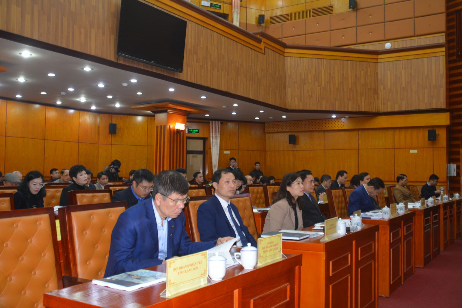 Một góc Hội nghị công bố DDCI tỉnh Lạng Sơn năm 2019