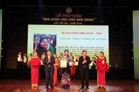 Nữ Giám đốc Công ty Chè Tam Đường được tôn vinh “Nhà khoa học của nhà nông”