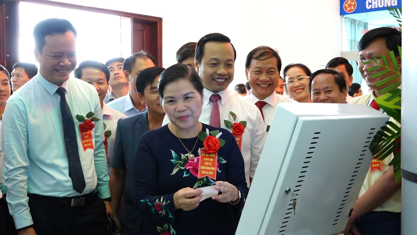 Tỉnh Lai Châu thành lập Trung tâm hành chính công và đưa vào hoạt động rất hiệu quả