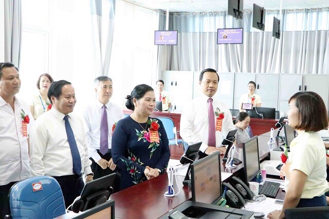 Chỉ số hài lòng của người dân, tổ chức đối với sự phục vụ của cơ quan hành chính nhà nước năm 2019 (SIPAS) của tỉnh Lai Châu tăng 11 bậc so với năm 2018