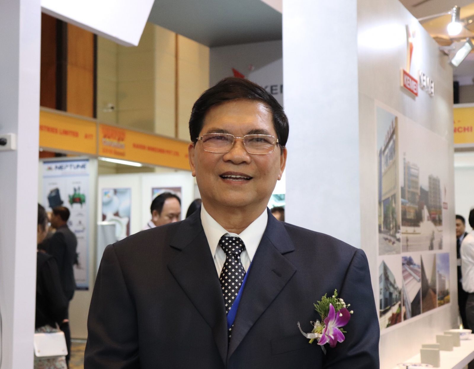 Ông Đinh Quang Huy - Chủ tịch Hiệp hội Gốm sứ xây dựng Việt Nam tin tưởng “Vietnam Ceramics 2018” sẽ phát huy được vai trò làm cầu nối giữa các doanh nghiệp trong nước và quốc tế