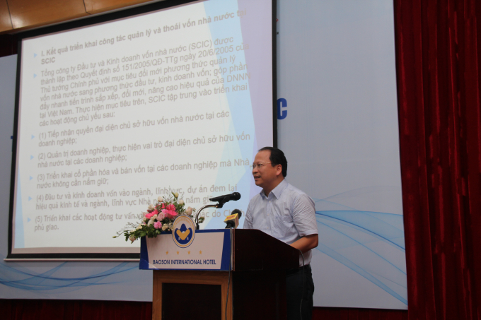 Ông Trần Nguyên Nam, Phó ban phụ trách Ban Kế hoạch tổng hợp SCIC 
