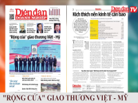 ĐIỂM BÁO: "Rộng cửa" giao thương Việt - Mỹ