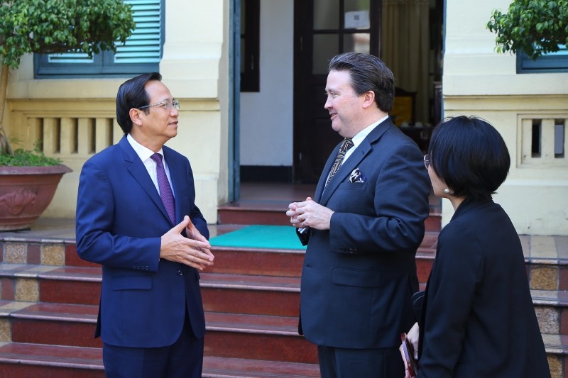 Đại sứ Đặc mệnh toàn quyền Hoa Kỳ tại Việt Nam thể hiện sự mong đợi cuộc đối thoại về Lao động tháng 11 tới tại Hà Nội