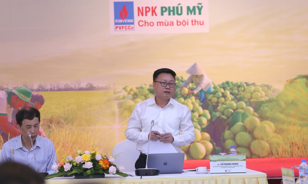 TS. Vũ Mạnh Hùng - Vụ trưởng Vụ Nông nghiệp và Phát triển nông thôn (Ban Kinh tế Trung ương)