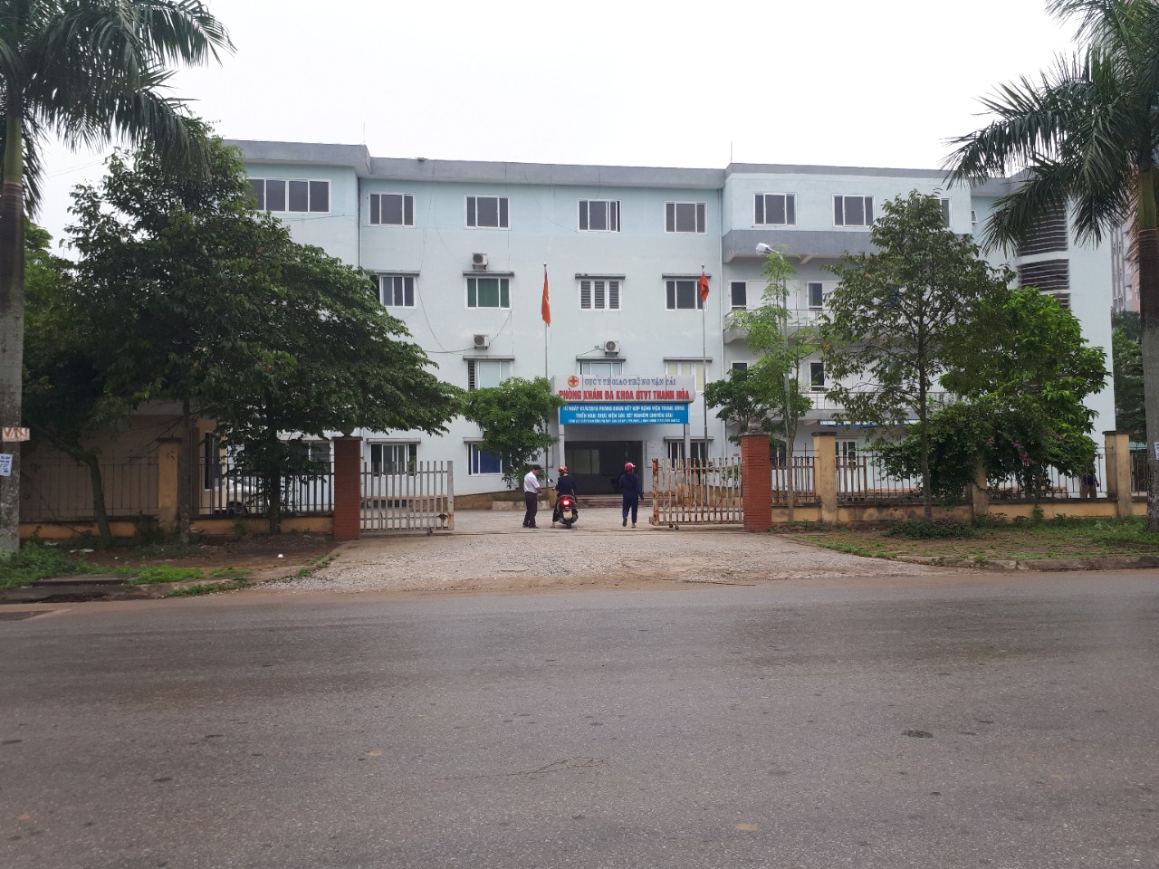 Phòng khám đa khoa GTVT Thanh Hóa, tại Phường Đông Thọ, Thành Phố Thanh Hóa rất vắng bệnh nhân.