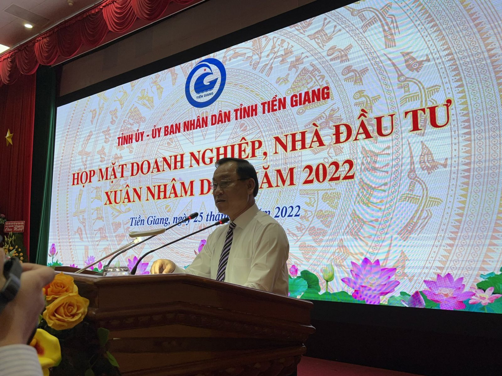 Ông Nguyễn Văn Vĩnh - Phó Bí thư Tỉnh uỷ, Chủ tịch UBND tỉnh Tiền Giang 