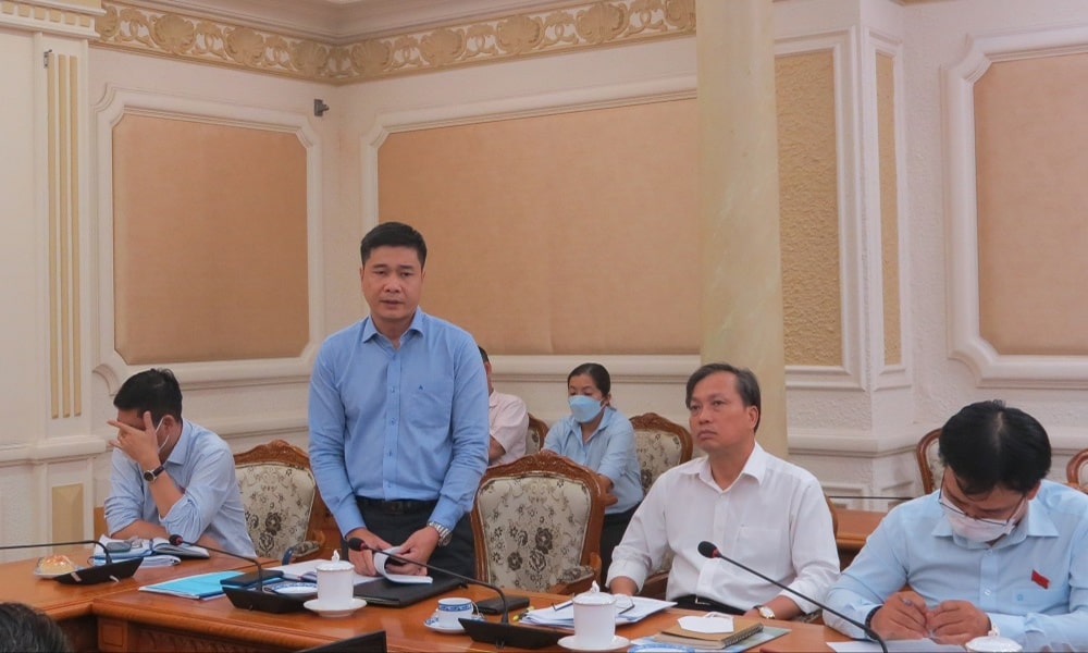 Ông Trần Dũng Hà đề xuất nhiều giải pháp trước Hội đồng Nhân dân TP.HCM