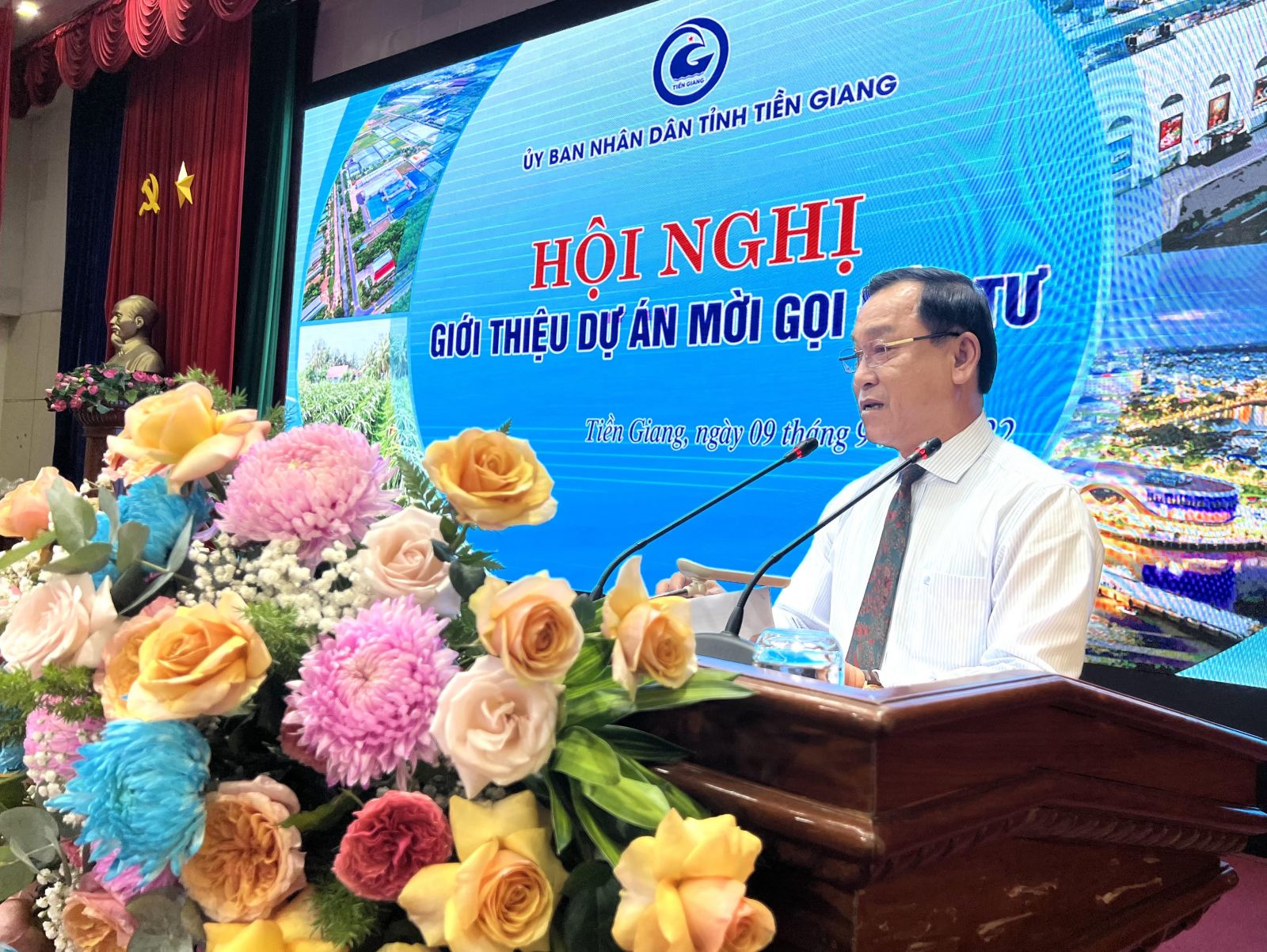 Ông Nguyễn Văn Vĩnh - Chủ tịch UBND tỉnh Tiền Giang