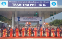 Thông xe nút giao IC-11 tuyến đường cao tốc Nội Bài – Lào Cai