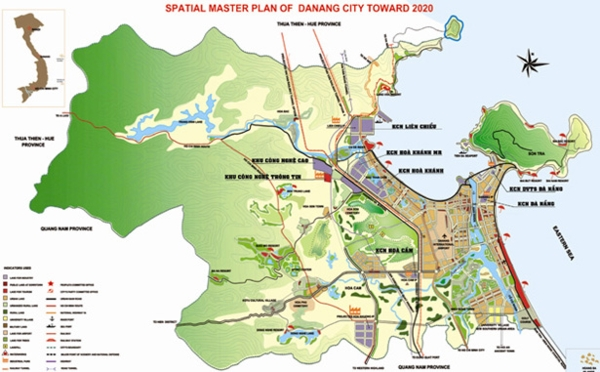 Quy hoạch chung thành phố Đà Nẵng đến năm 2020