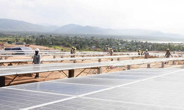 Hình ảnh Dự án năng lượng mặt trời tại Đắk Lắk đang gấp rút thi công để khánh thành 