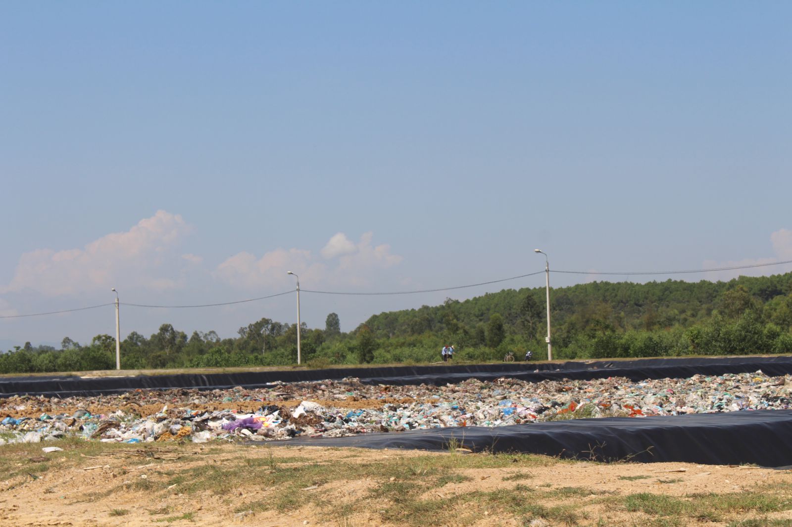 Bãi rác thải Lộc Hà đưa vào hoạt động từ năm 2015