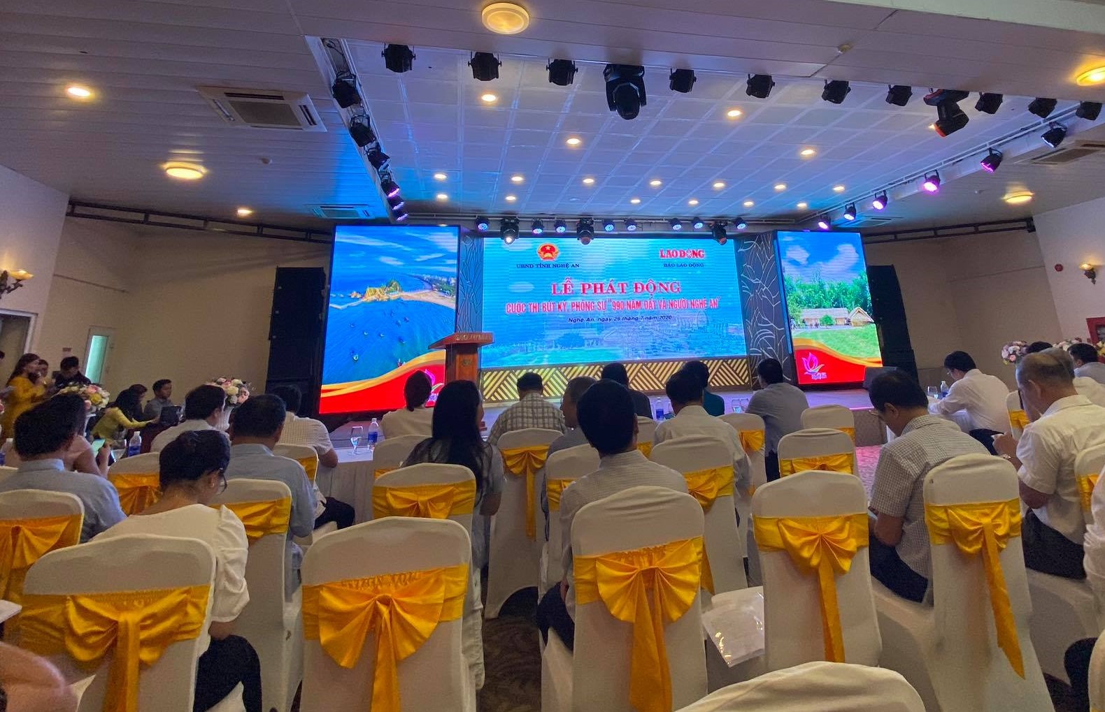 Cuộc thi phóng sự, ký sự do UBND tỉnh Nghệ An và Báo Lao động tổ là cơ hội để quảng bá, giới thiệu tiềm năng xứ Nghệ tới đông đảo người dân, doanh nghiệp gần xa