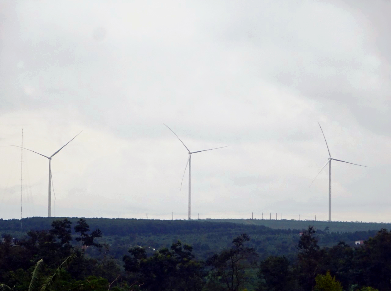 Dự án điện gió ở Chư Prông tỉnh Gia Lai