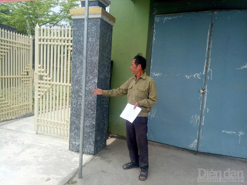 Ông Nguyễn Đình Trợi ở khối 11, phường Quỳnh Xuân đã làm đơn yêu cầu bồi thường đất nhưng đến nay vẫn chưa được giải quyết