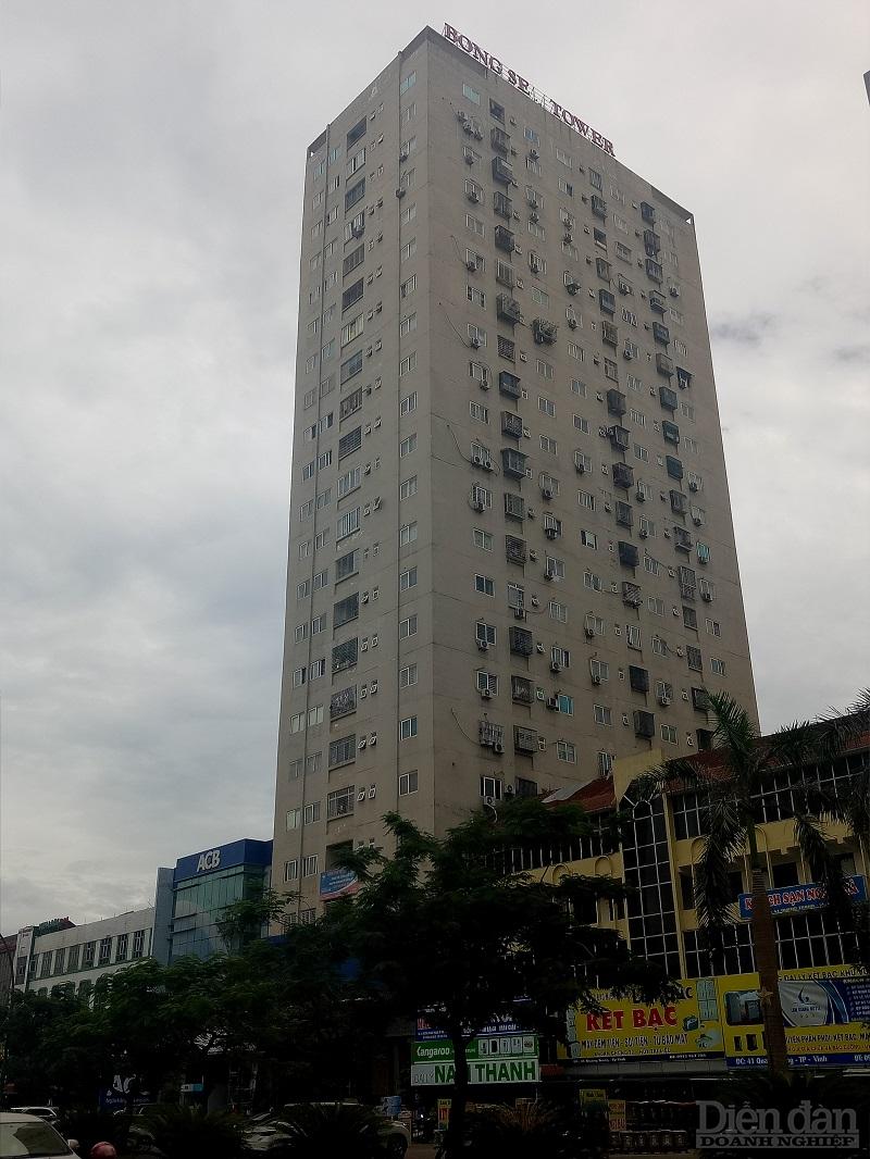 Chung cư Bông Sen ở phường Quang Trung, TP. Vinh từng thay đổi công năng sử dụng, thay đổi thiết kế so với ban đầu.