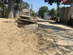 Nghệ An: Nhà thầu thi công gây mất ATGT khi thi công cầu, đường