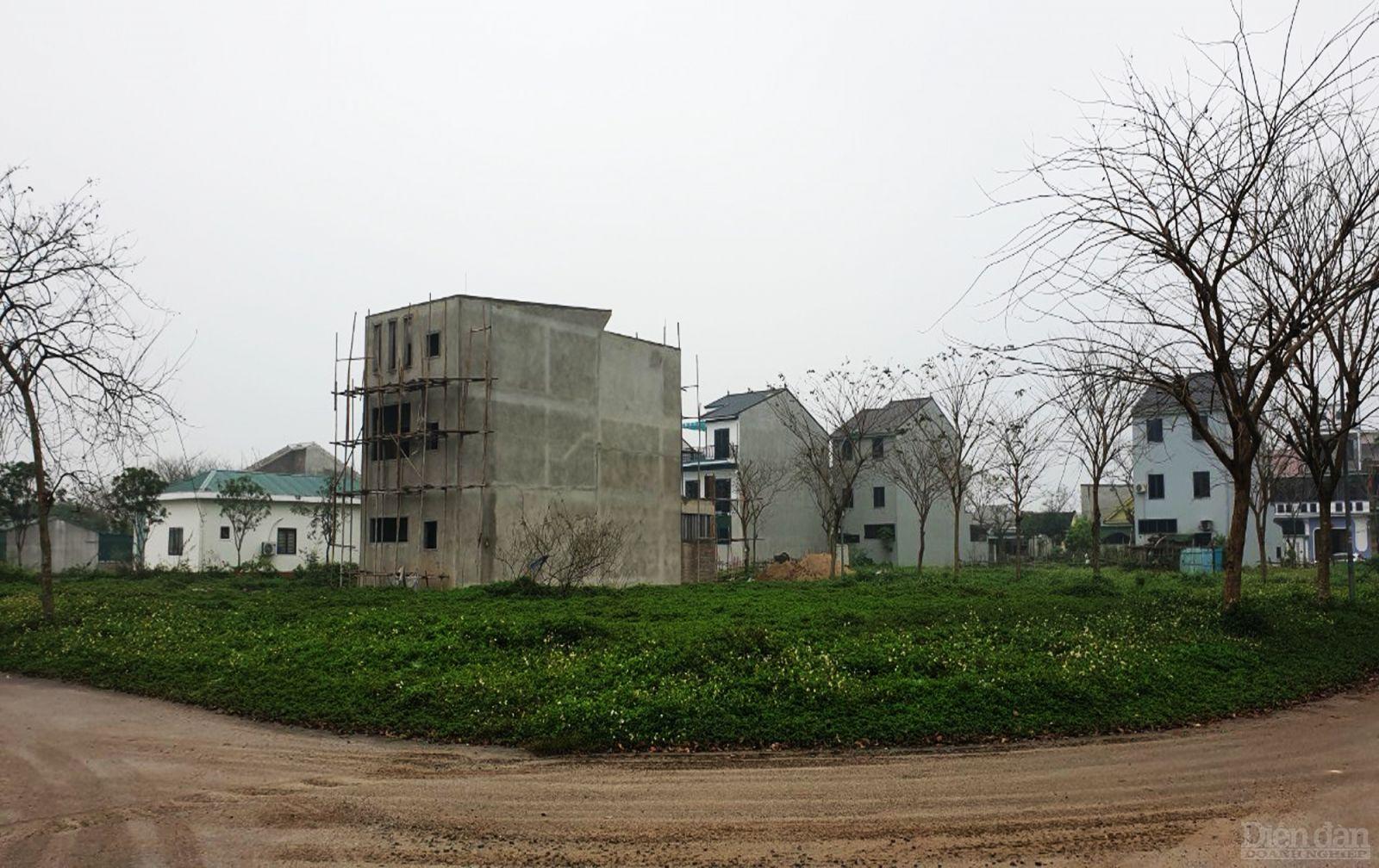 Dự án Khu nhà ở tổng hợp VINHLAND của Công ty CP Tổng Công ty Sài Gòn Land tại xã Nghi Kim, TP Vinh đã chuyển nhượng và cấp giấy chứng nhận quyền sử dụng đất cho 229 hộ gia đình cá nhân với diện tích 34.811,4m2