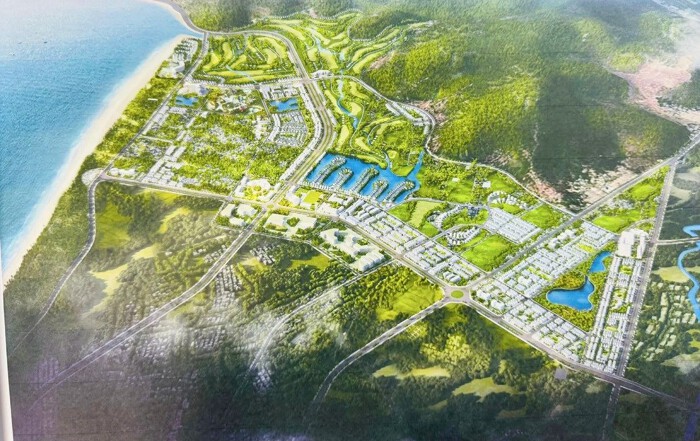 việc phê duyệt Quy hoạch phân khu xây dựng tỷ lệ 1/2.000 Khu đô thị, du lịch nghỉ dưỡng và thể thao phía Nam đường N2 tại huyện Diễn Châu thuộc Khu kinh tế Đông Nam