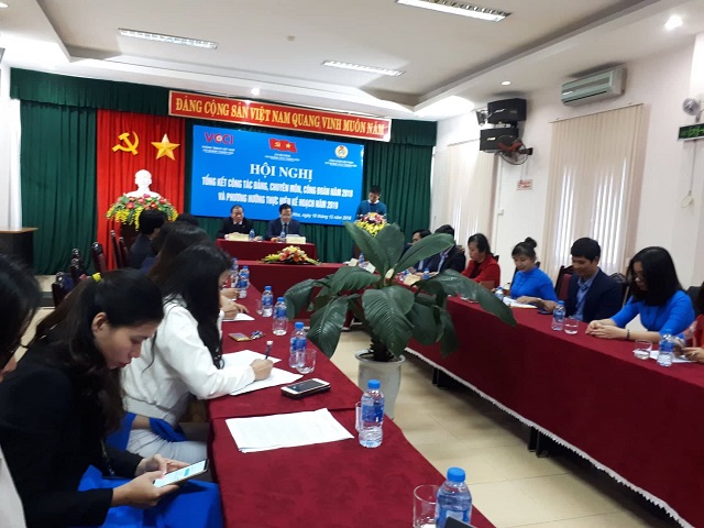 Toàn cảnh buổi hội nghị tổng kết năm 2018 của VCCI Thanh Hóa