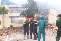 Triệu Sơn (Thanh Hóa): Cháy lớn tại Công ty may xuất khẩu IVORY