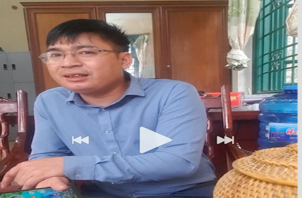 Ông Thế Anh – PCT UBND xã Phú Nhuận, huyện Bảo Thắng, Lào