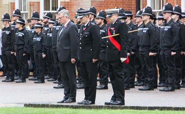 Giới chức và cảnh sát hạt Essex tưởng niệm các nạn nhân 