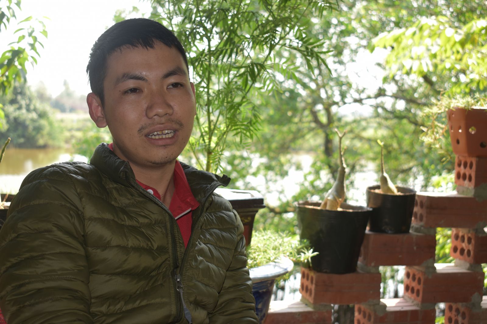 Nguyễn Thanh Huy, nhân viên chuyển phát cho một công ty dịch vụ có trụ sở tại Đà Nẵng