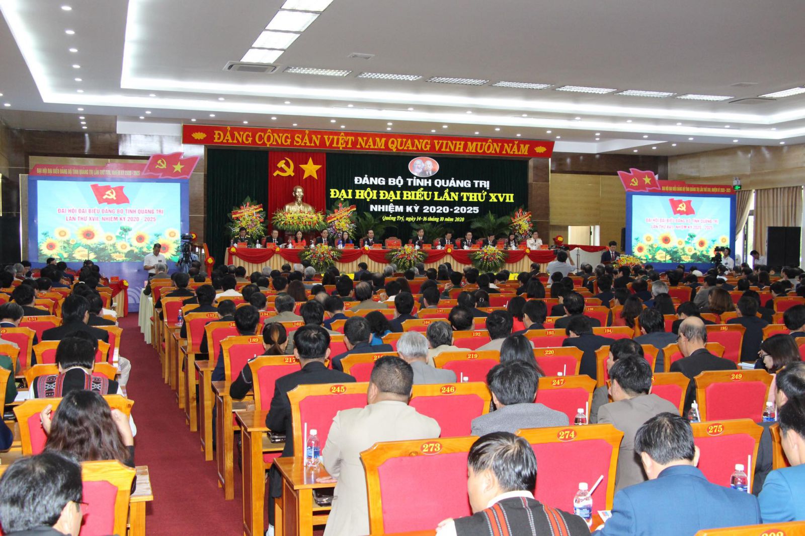Đại hội Đảng bộ tỉnh Quảng Trị lần thứ XVII
