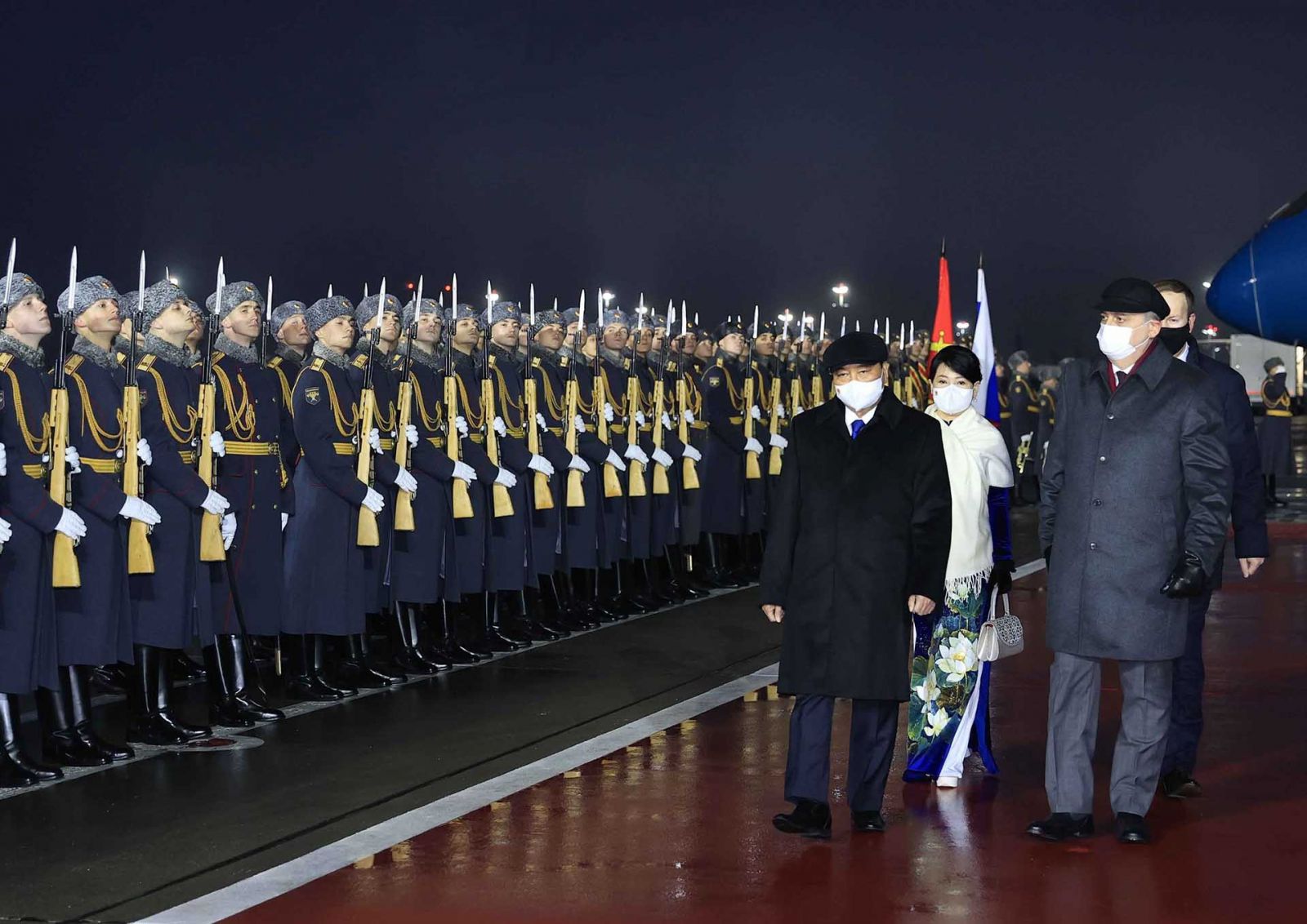 Chủ tịch nước Nguyễn Xuân Phúc và phu nhân có chuyến thăm chính thức đến Nga