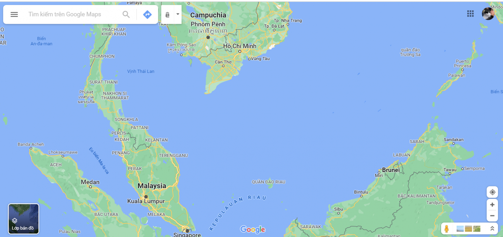 Vị trí địa lý Việt Nam và Malaysia rất thuận lợi để giao thương phát triển