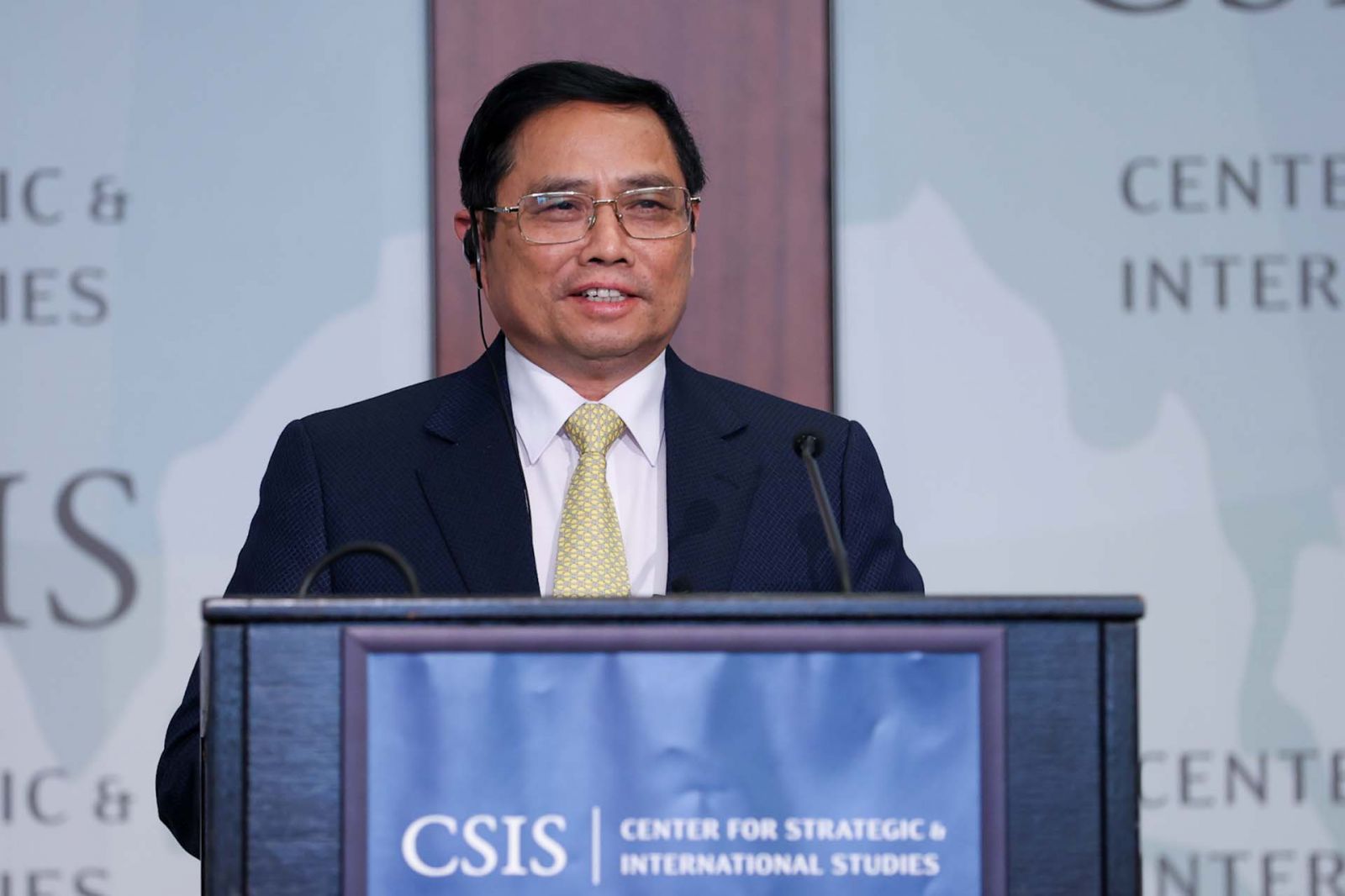 Thủ tướng Phạm Minh Chính phát biểu tại CSIS