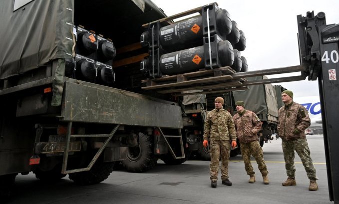 Hệ thống tên lửa Javenlin do Mỹ viện trợ cho Ukraine