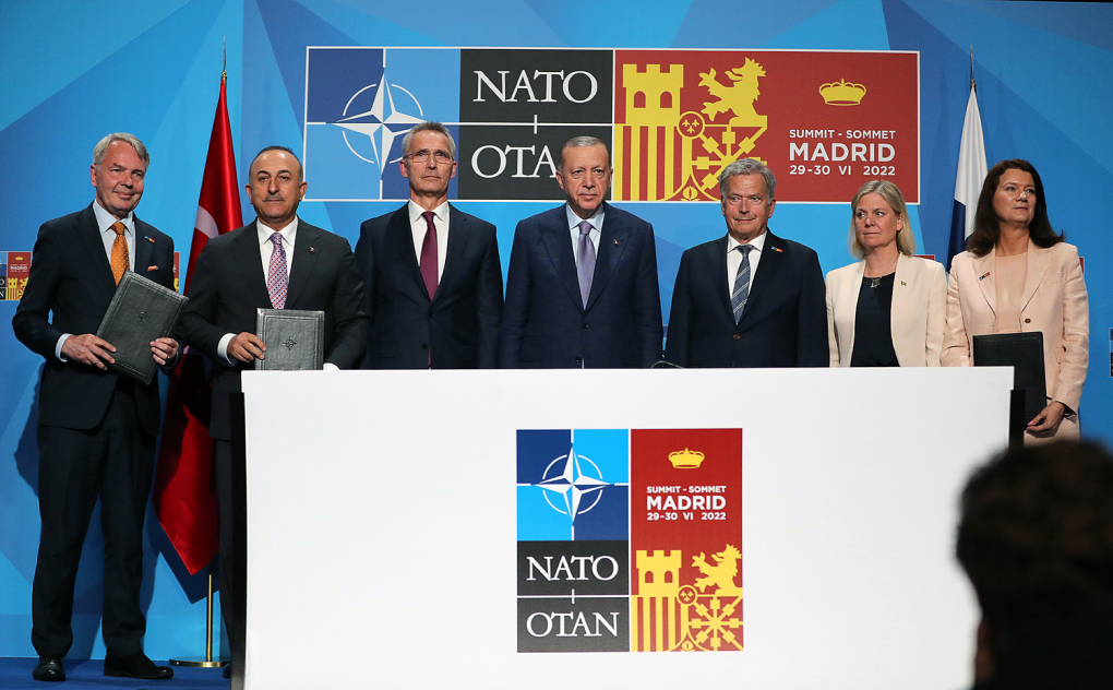 Thượng đỉnh NATO sẽ mở đường kết nạp Phần Lan và Thụy Điển (Ảnh: AFP)