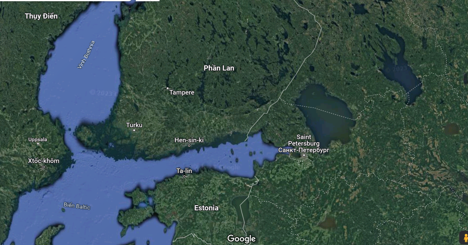 Phần Lan có chung đường biên giới dài 1.300 km với Nga