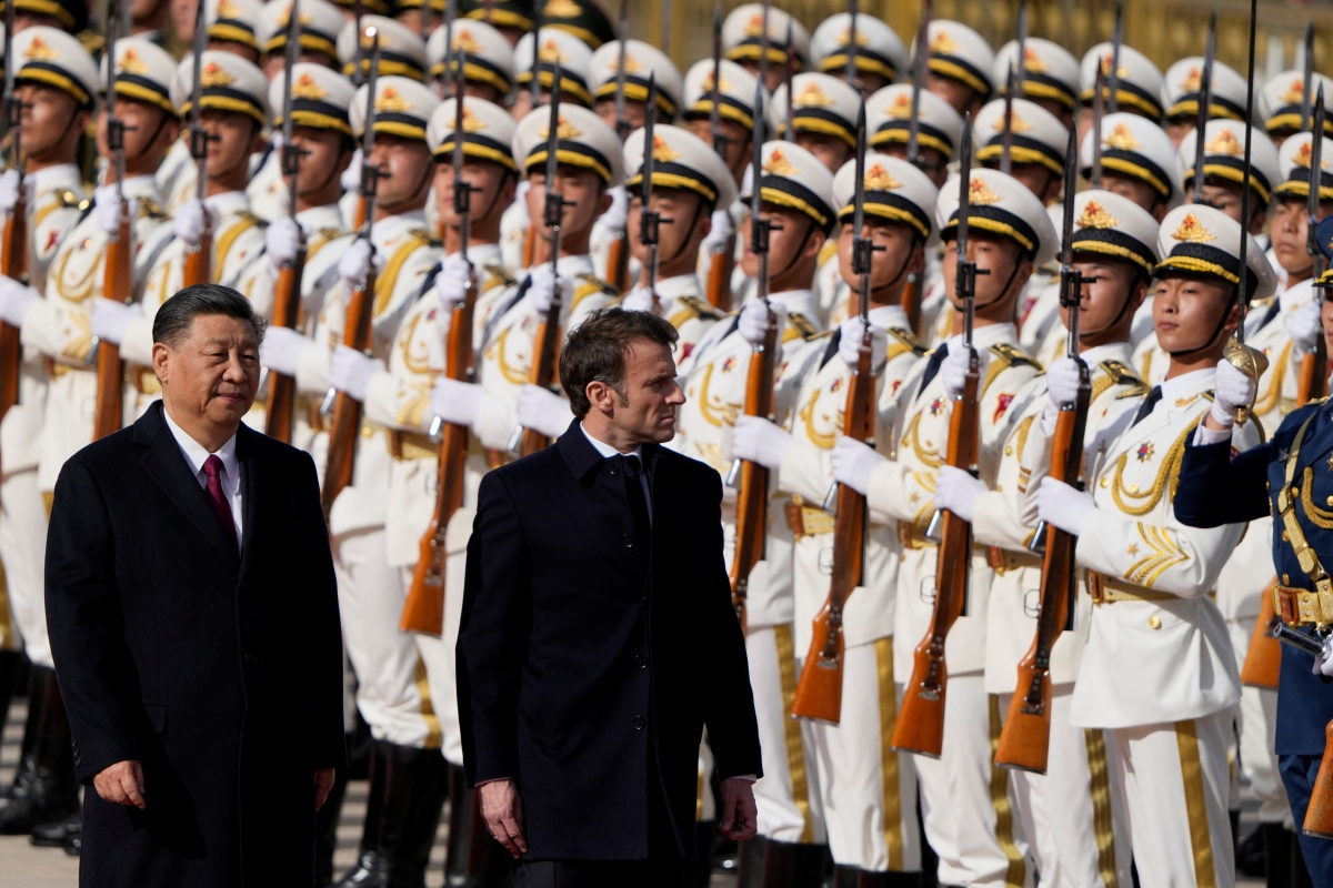 Tổng thống Pháp thăm Trung Quốc hồi tháng 4/2023