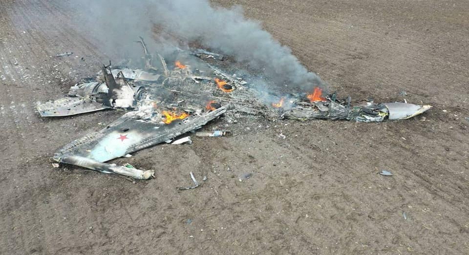 Ukraine tuyên bố bắn hạ máy bay chiến đấu Su35 của Nga (Ảnh: Reuters)
