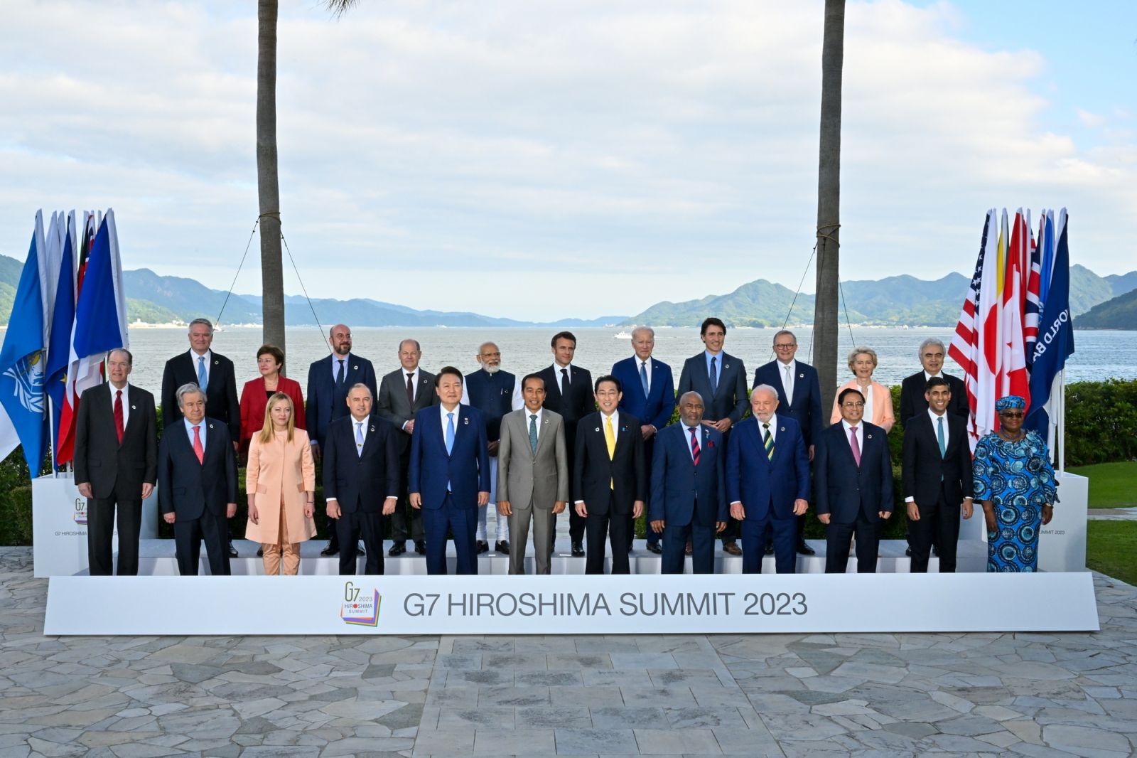 Hội nghị Thượng đỉnh G7 Nhật Bản 2023 có sự tham gia của rất nhiều lãnh đạo các nước Nam bán cầu