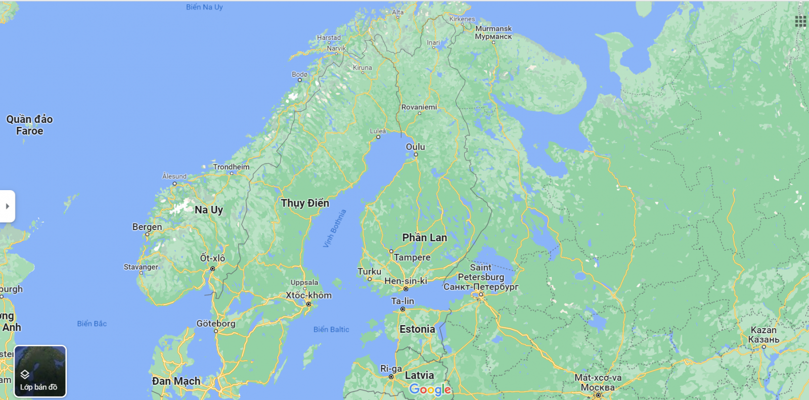 Vùng biển Baltic coi như trở thành 