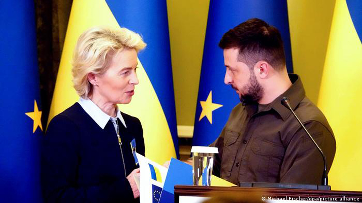 Chủ tịch Uỷ ban châu Âu và Tổng thống Ukraine