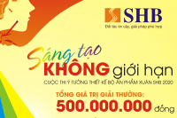 SHB phát động cuộc thi với tổng giá trị giải thưởng hơn 500 triệu đồng