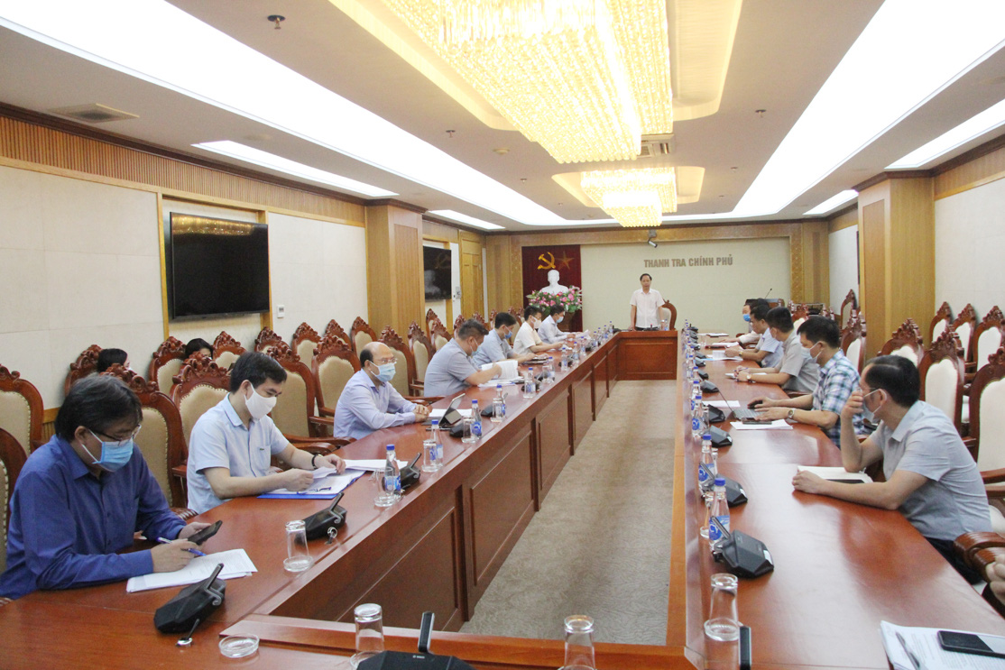 Phó tổng Thanh tra Chính phủ Trần Ngọc Liêm chủ trì hội nghị công bố công khai kết luận thanh tra số 1468/KL-TTCP