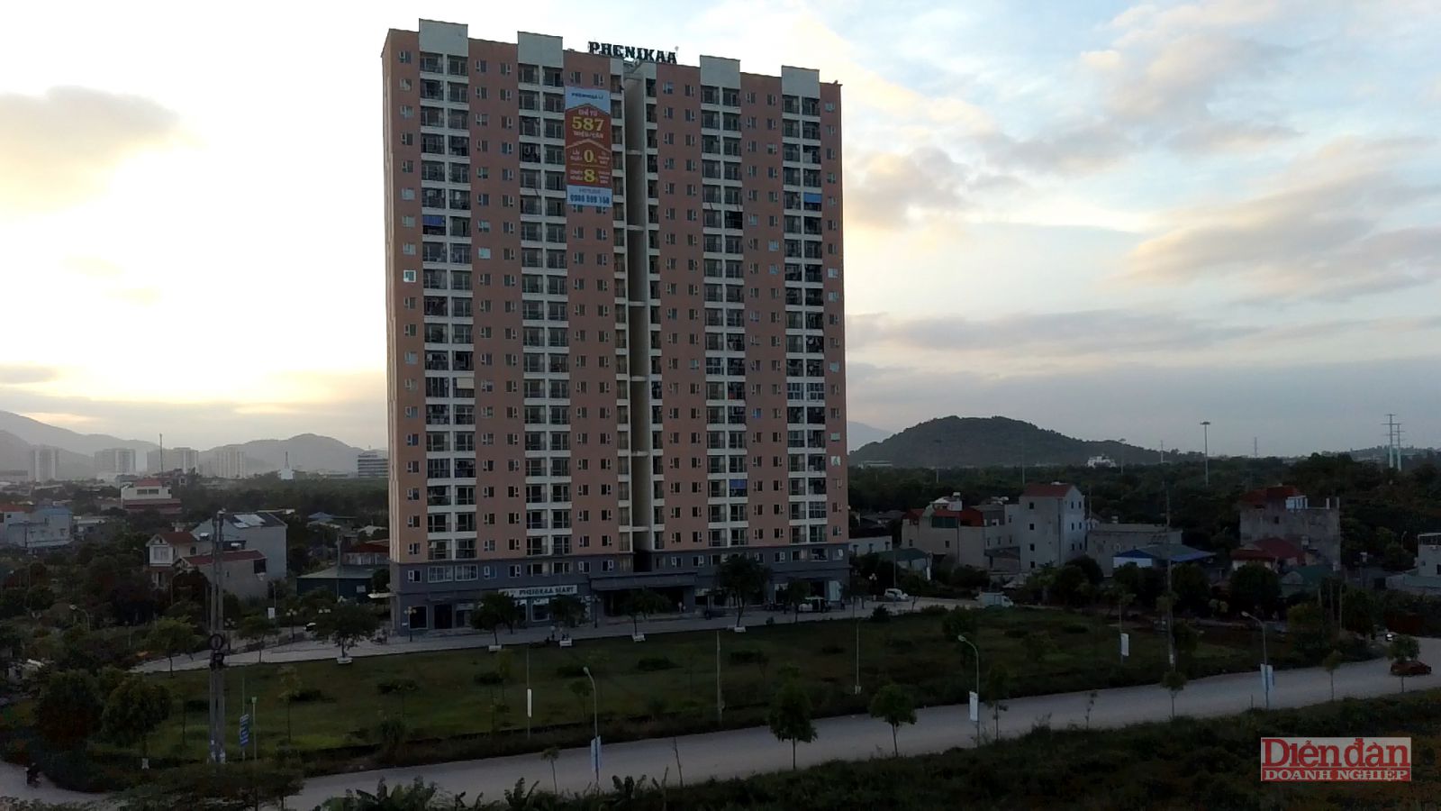 Chung cư Phenikaa là dự án nhà ở cao tầng đầu tiên tại khu vực gần Khu CNC Hòa Lạc (Thạch Thất, Hà Nội)