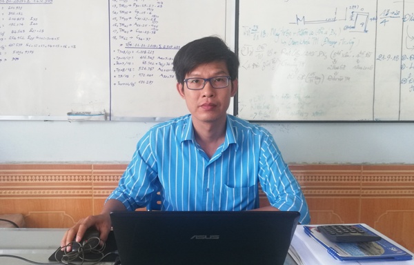 Ông Nguyễn Anh Đức, Trường phòng kỹ thuật, Công ty Cổ phần Thủy sản 584 Nha Trang.