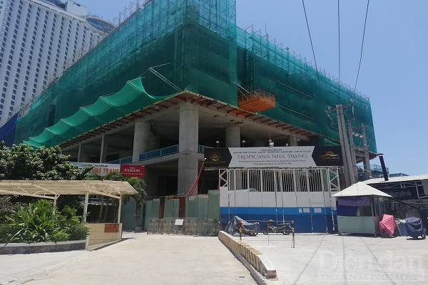 Dự án Khu phức hợp Thương mại – Khách sạn – Căn hộ Tropicana Nha Trang được triển khai trên đất có nguồn gốc do doanh nghiệp Nhà nước quản lý và sử dụng
