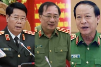 TIN NÓNG CHÍNH PHỦ: Ba Thượng tướng thôi giữ chức Thứ trưởng Bộ Công an